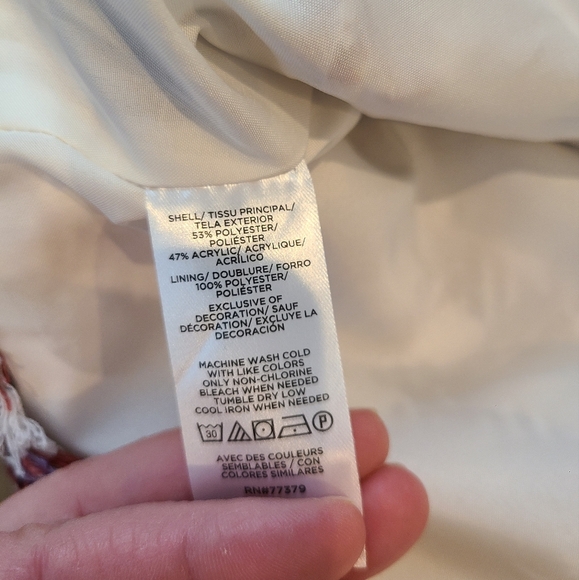 NWT Ann Taylor Cropped Tweed Fringe Blazer - Picture 8 of 8